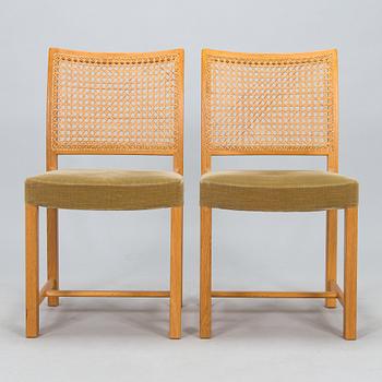 Carl Gustaf Hiort af Ornäs, dining table, "Exhibition Senior", and chairs 6 pcs, HMN Huonekalu Mikko Nupponen 1950s.