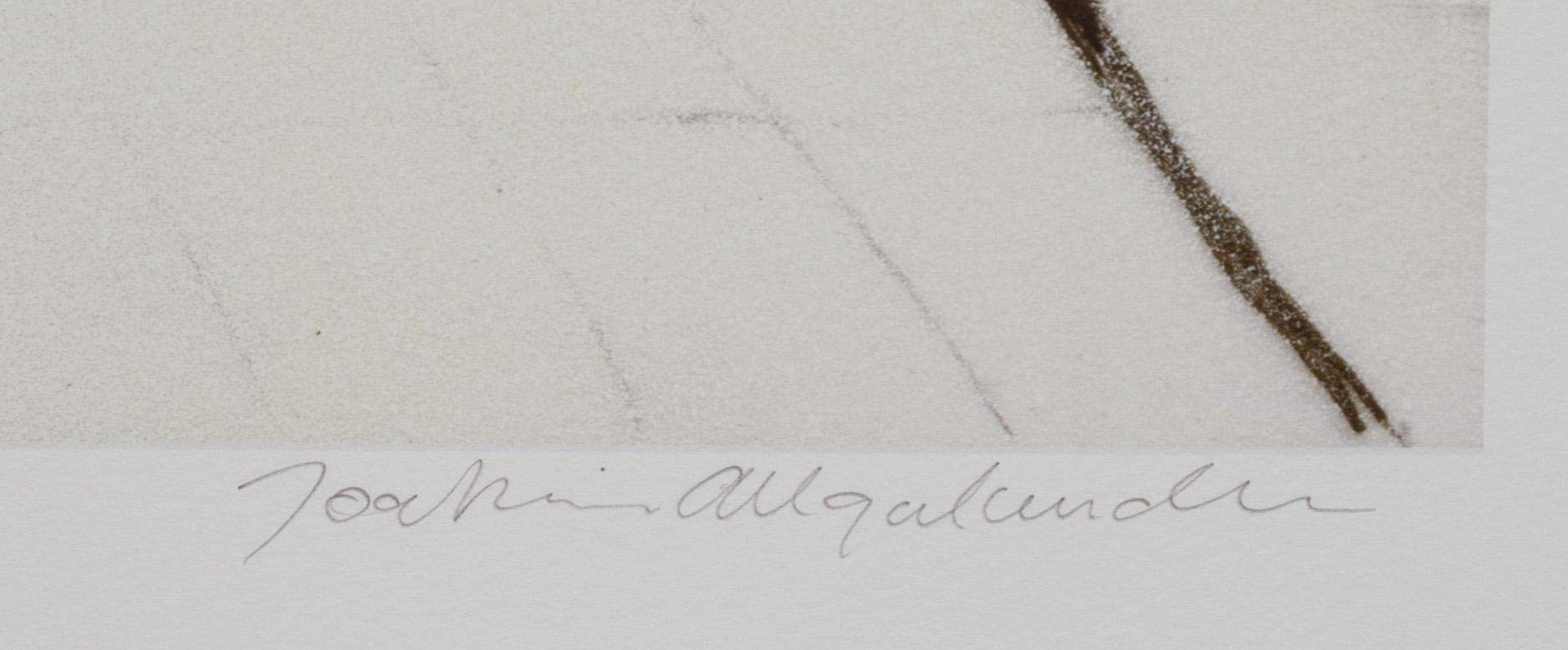 JOAKIM ALLGULANDER, färglitografi. Numrerad 48/50 och signerad.