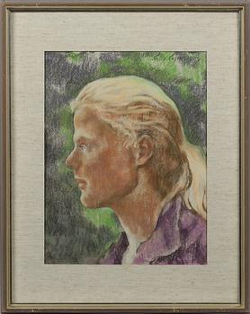 LOTTE LASERSTEIN, pasteller, 3 st. Sign.