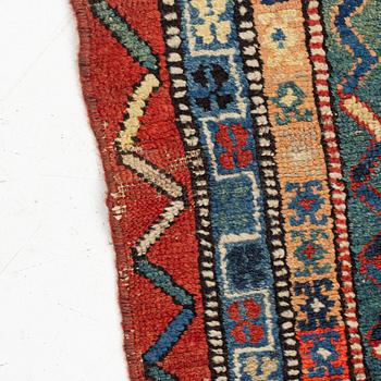 A Runner, semi-antique/antique, Meshkin/Azerbaijan, c. 279 x 102 cm.