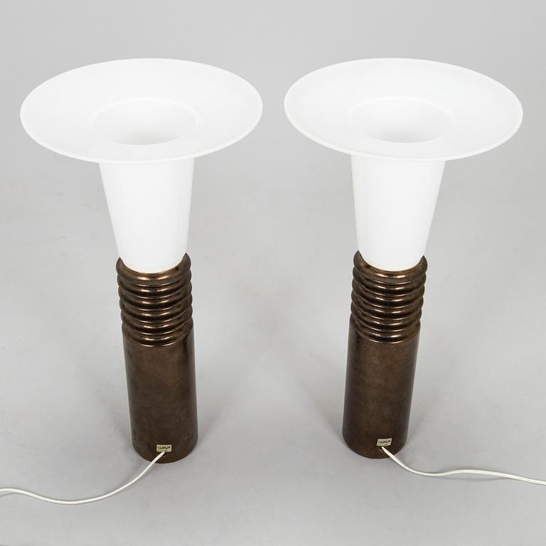 Pöytävalaisinpari, malli 0201-38. Luxus, Vittsjö Ruotsi.