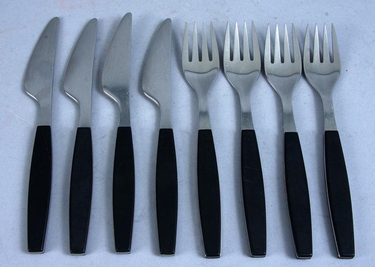 BESTICK, 8 st, stål, Georg Jensen.