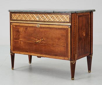 A Gustavian commode by N. P. Stenström, not signed.