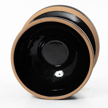 Ettore Sottsass, skål på fot, modell "546", Bitossi, Italien.