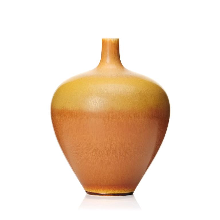 Berndt Friberg, a stoneware vase, Gustavsberg studio, Sweden 1963.