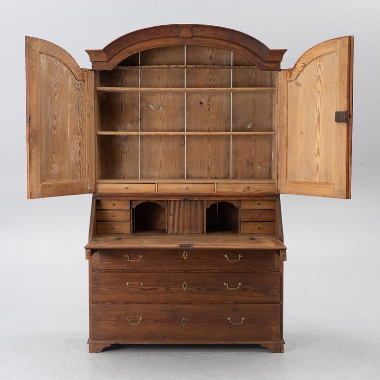 Writing cabinet, Gustavian, late 18th century.