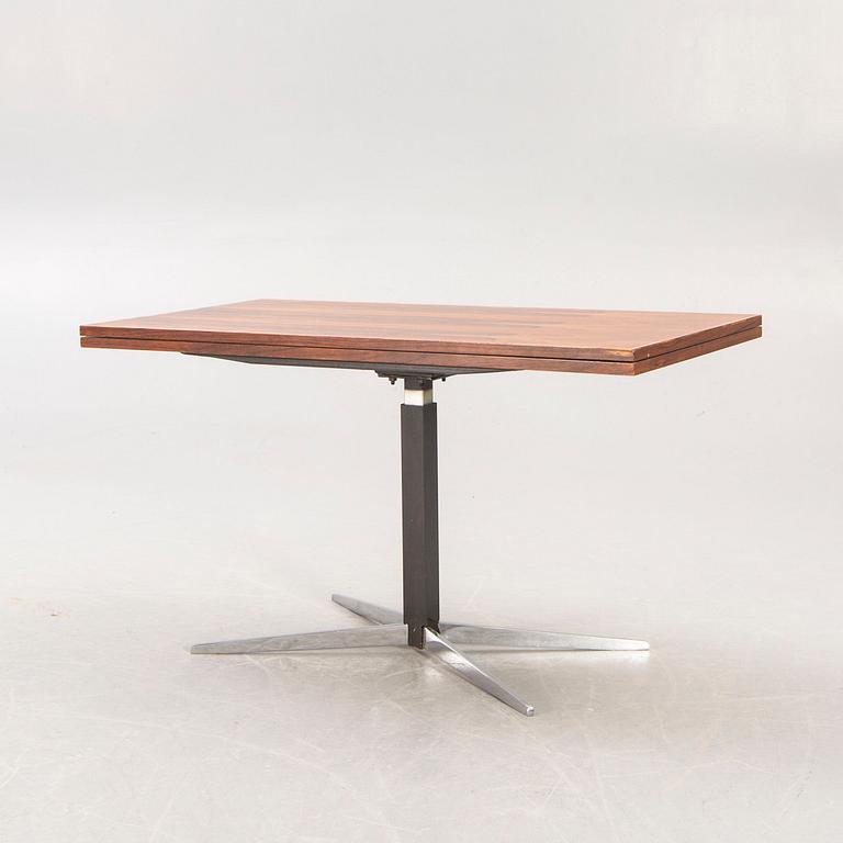Wilhelm Renz, a 1960s jacaranda adjustable coffee table/dining table,