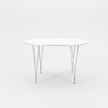 Bruno Mathsson & Piet Hein, bord, "Superelips" Fritz Hansen, Danmark 1986.