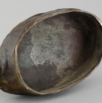 ARVID KNÖPPEL, sculpture, bronze, signed.