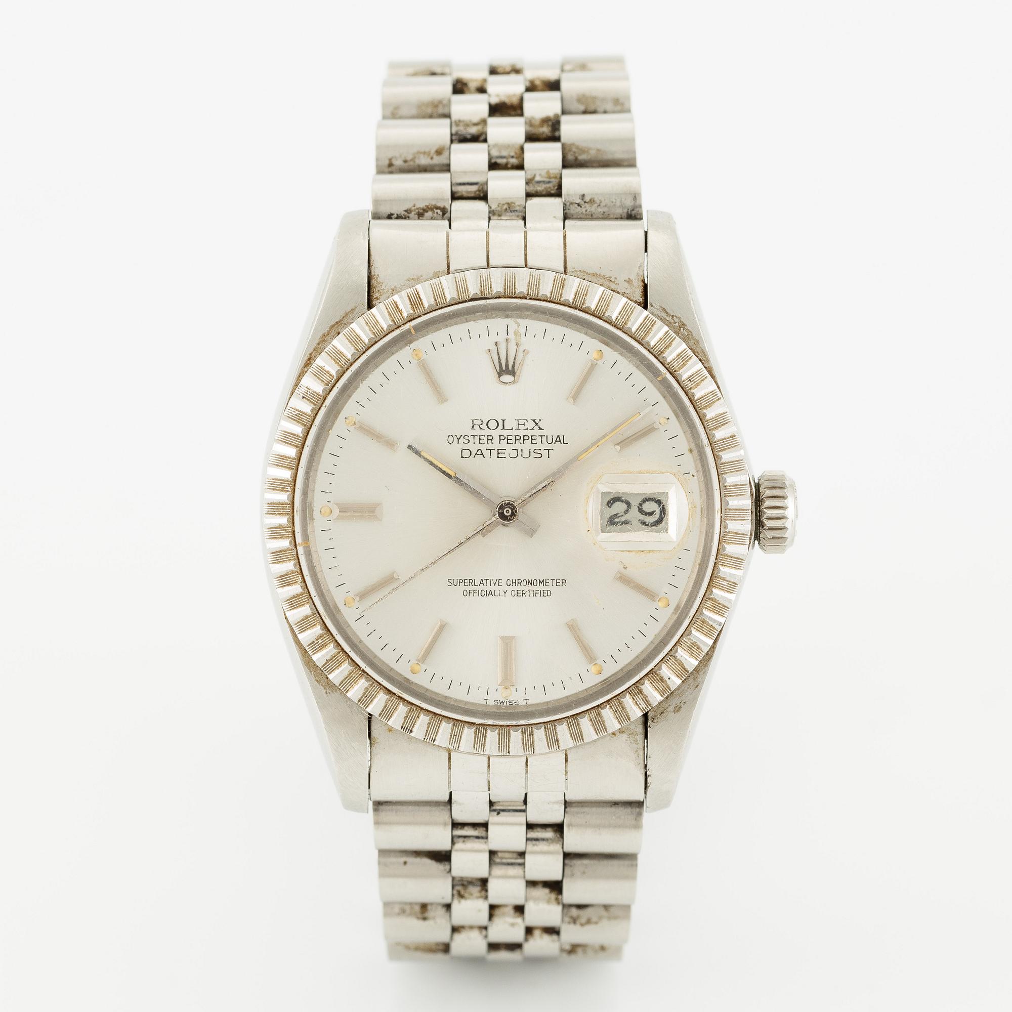 Rolex, Datejust, armbandsur, 36 mm.