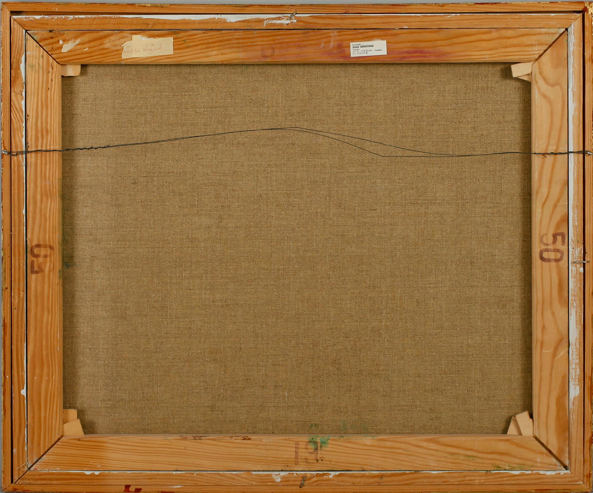 ULLA ARWINGE, olja på duk, sign.