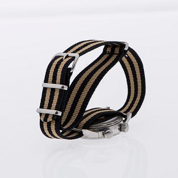 ARMBANDSUR, herr, Supremo National NAVY, stål. 1960-tal.