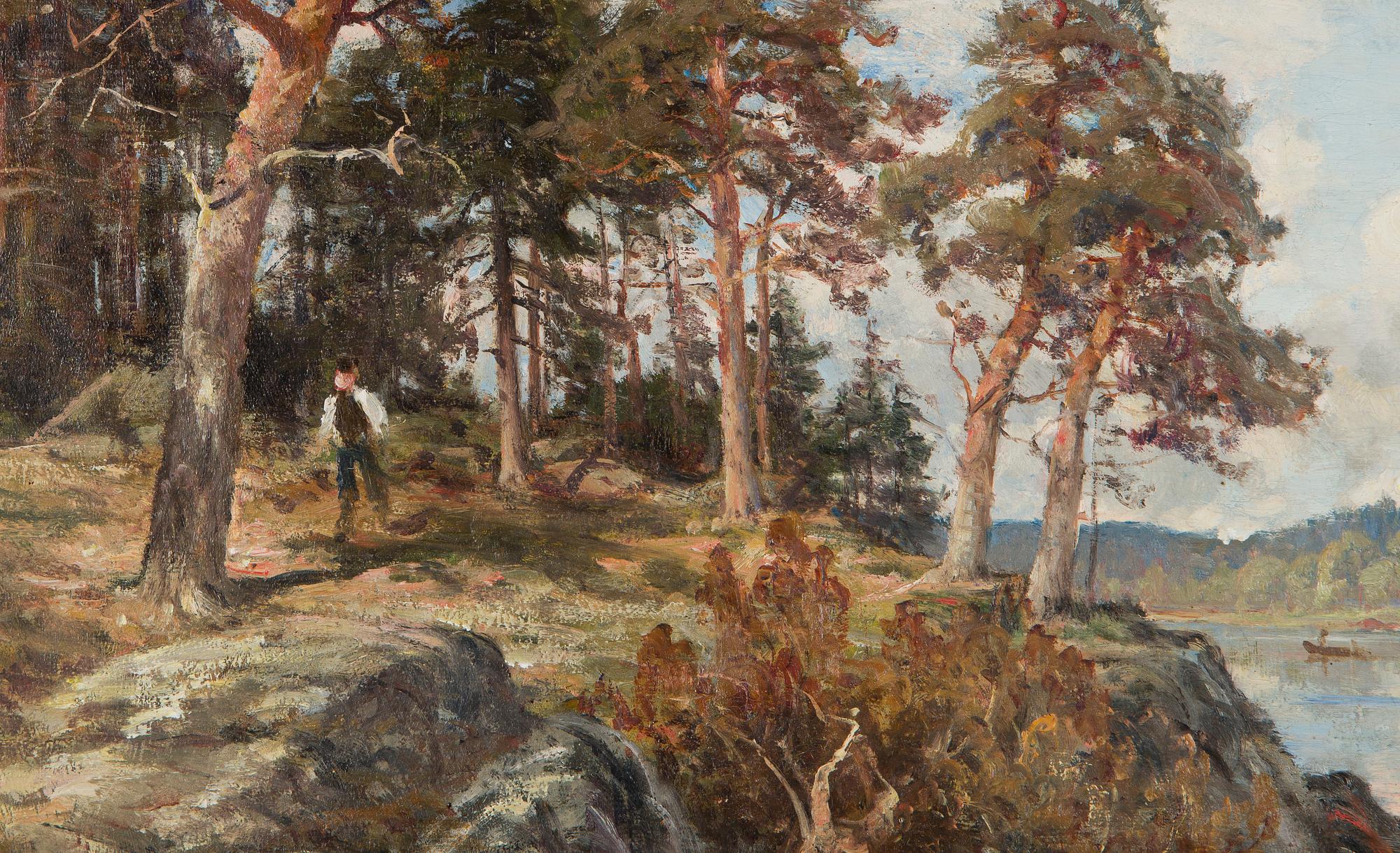 Berndt Lindholm, The Man on the Forest Path.