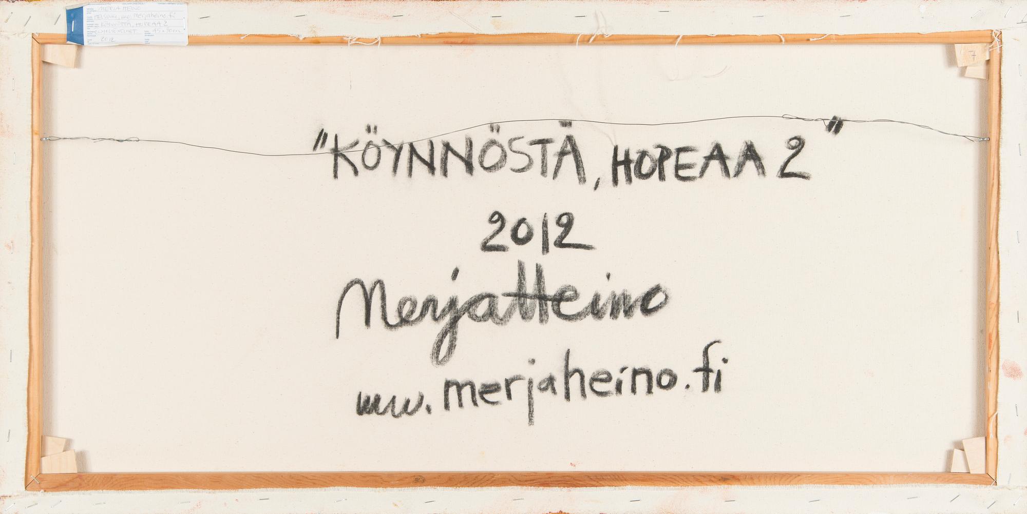 Merja Heino, "Köynnöstä, hopeaa 2".