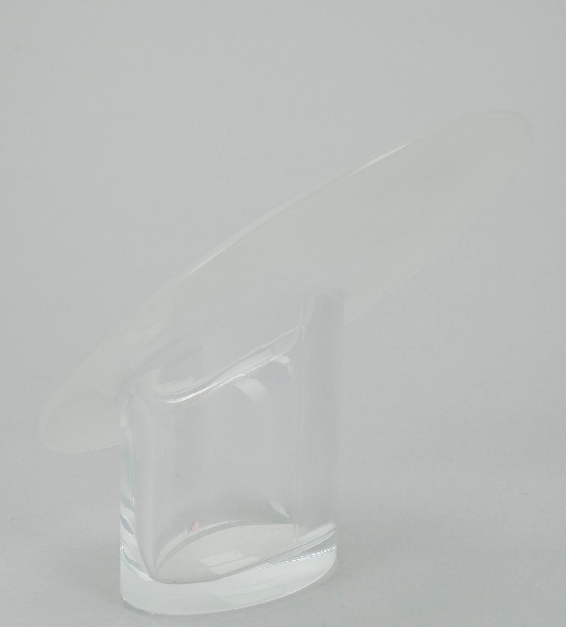 VAS, glas, "Marcel", sign. Timo Sarpaneva, Iittala.
