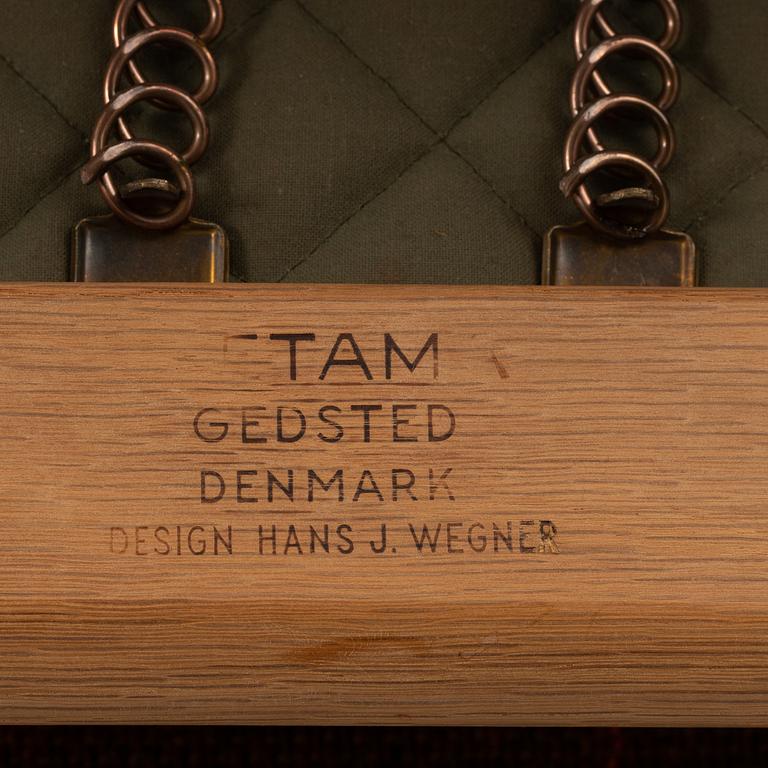 Hans J. Wegner, sofa, "GE 290", Getama, Gedsted, Denmark.