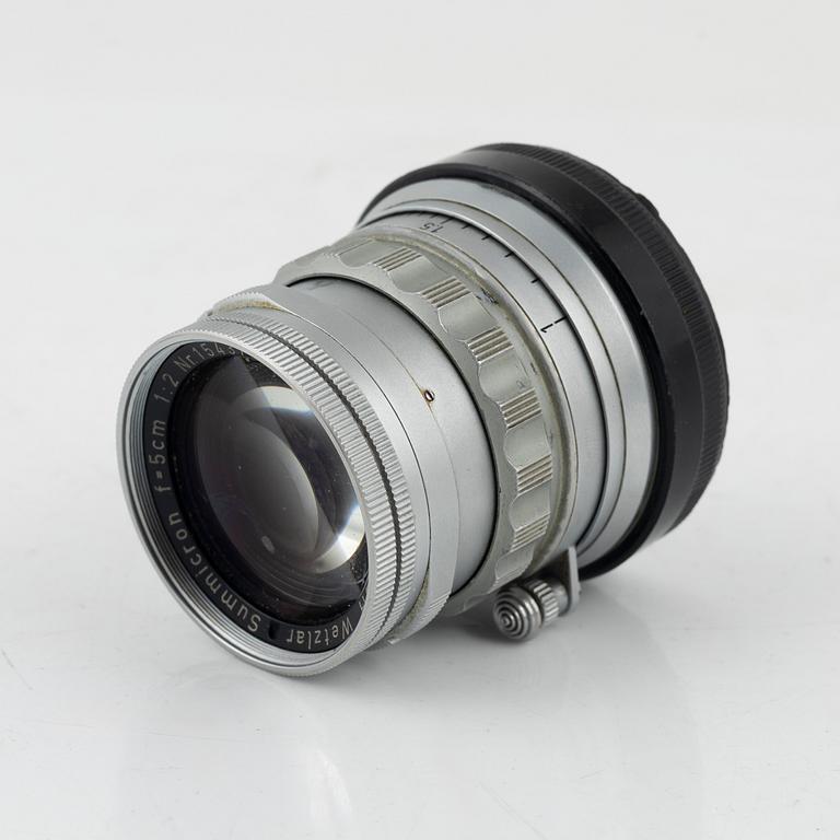 Leica M2, no. 941370, 1958.