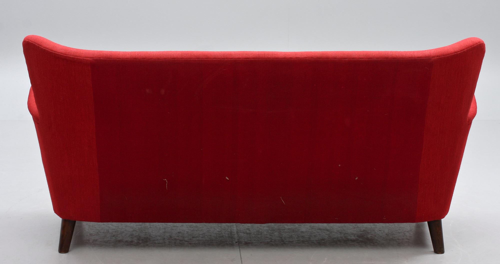 SOFFA samt FÅTÖLJ, 1900-tal.