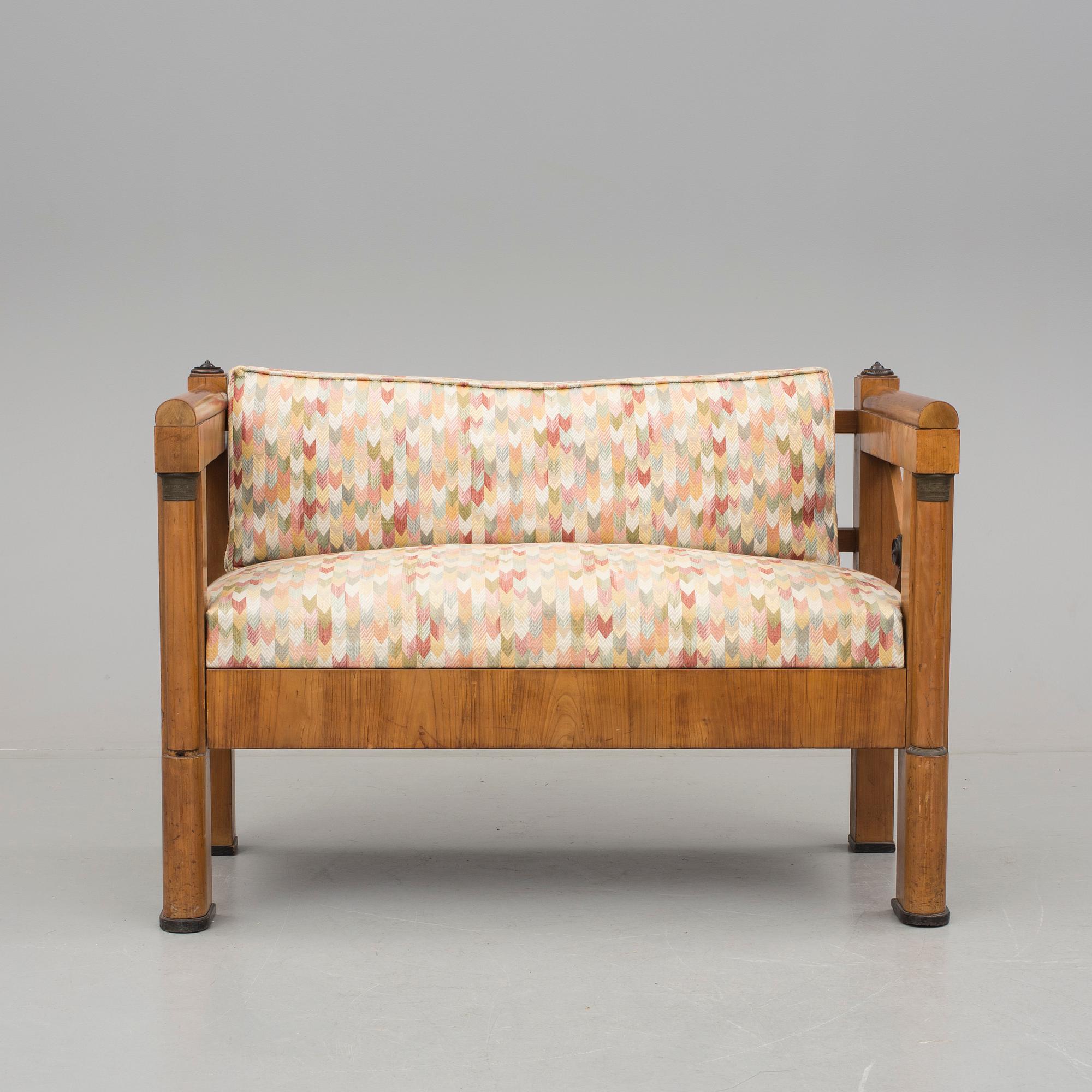 SOFFA, biedermeier, 1800-talets första hälft.