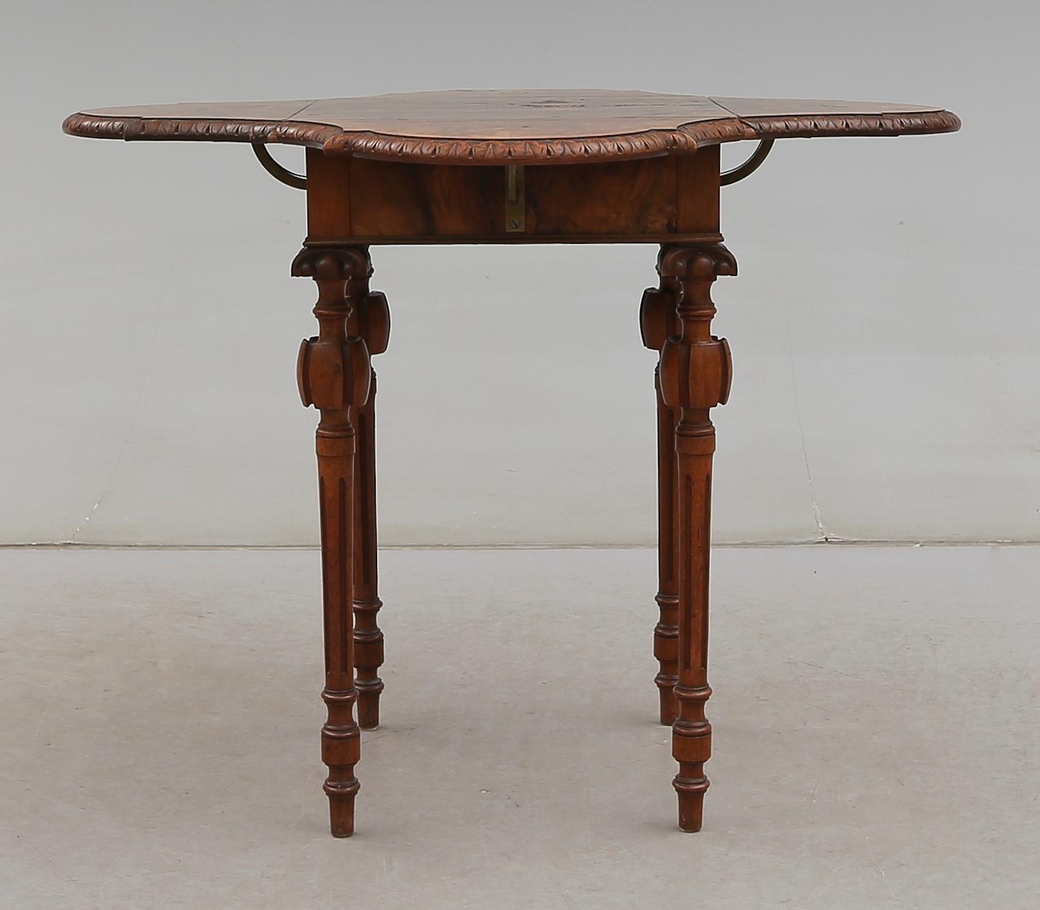 KLAFFBORD, 1800-talets andra hälft.