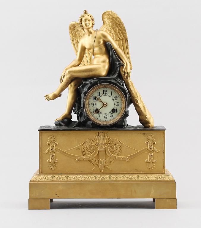 BORDSPENDYL, senempire, 1800-talets mitt.
