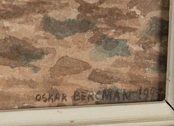 Oskar Bergman, Skärgårdsmotiv från Saltsjöbaden.