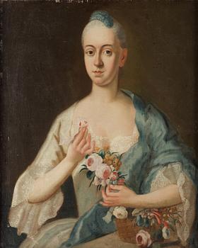 36. Unknown artist 18th century. Women portrait.