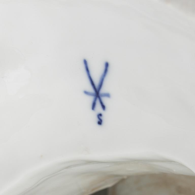 Figuringrupp, porslin meissen-liknande märke, tidigt 1900-tal.