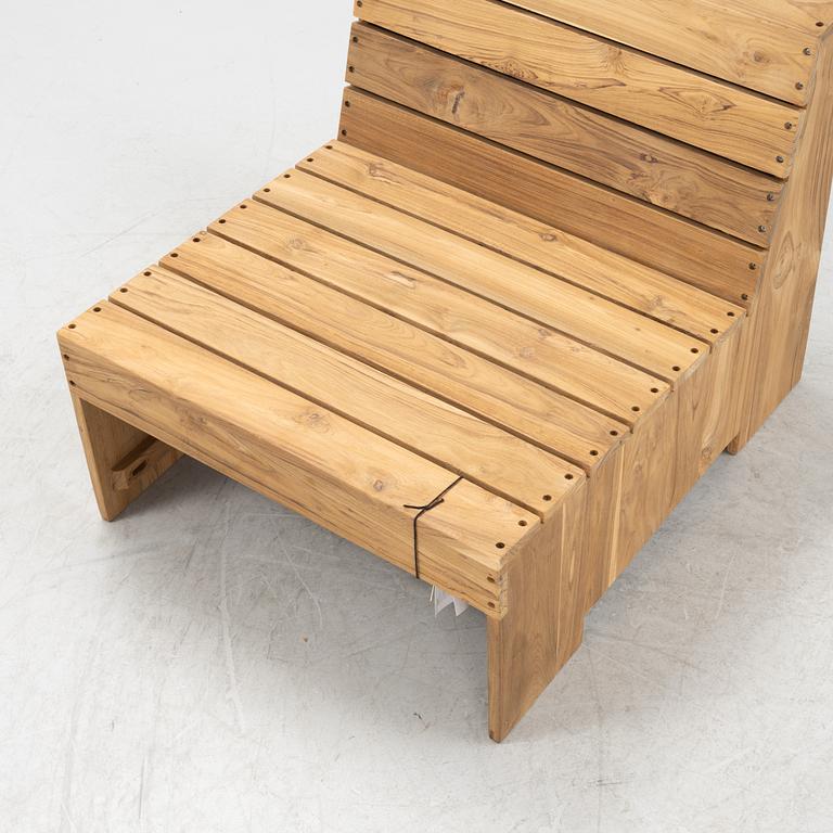 A 'Woodie' teak lounge chair from House Doctor.