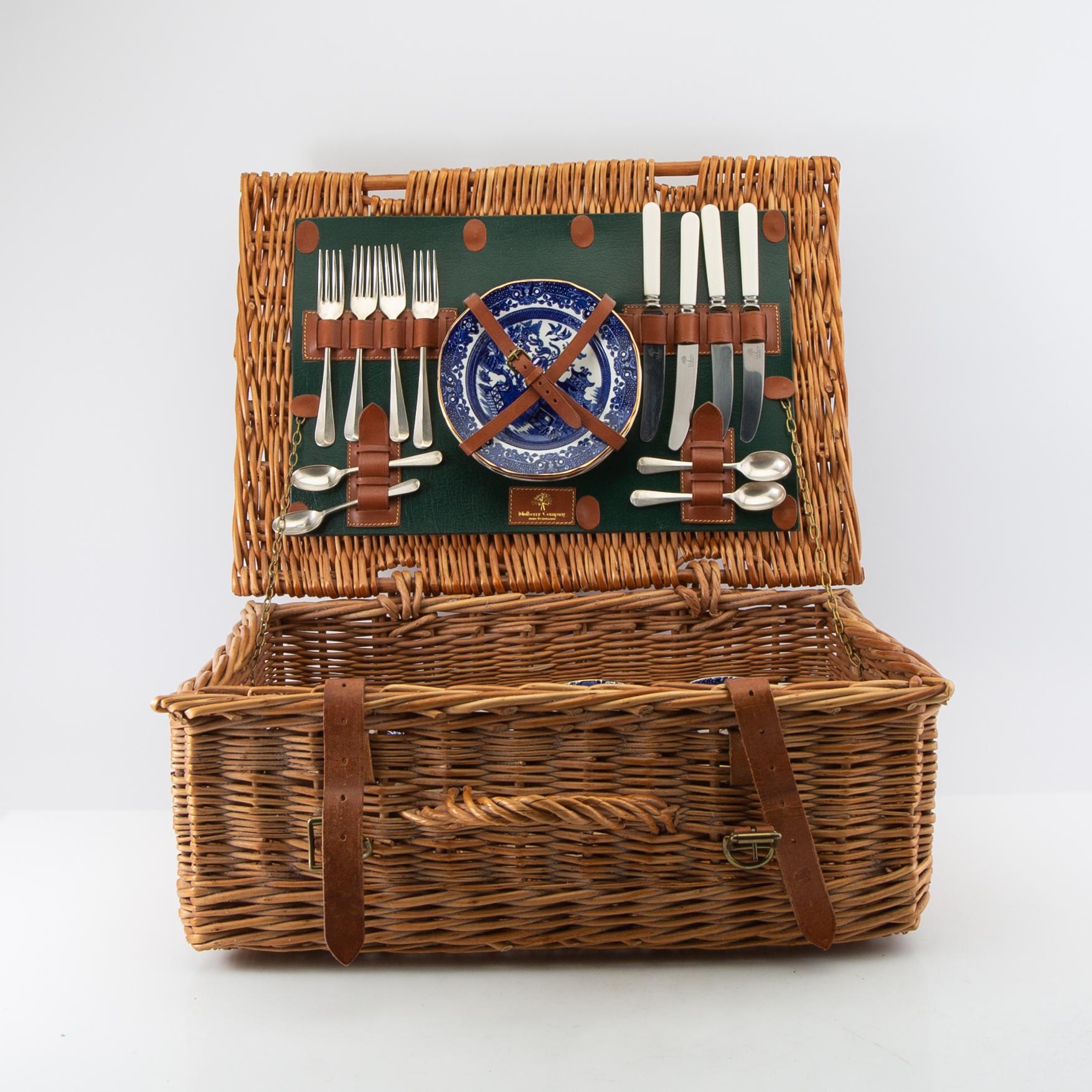 Picknickkorg Mulberry England sent 1900-tal.