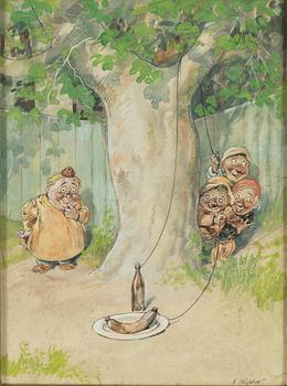 Robert Högfeldt, Frestelsen.