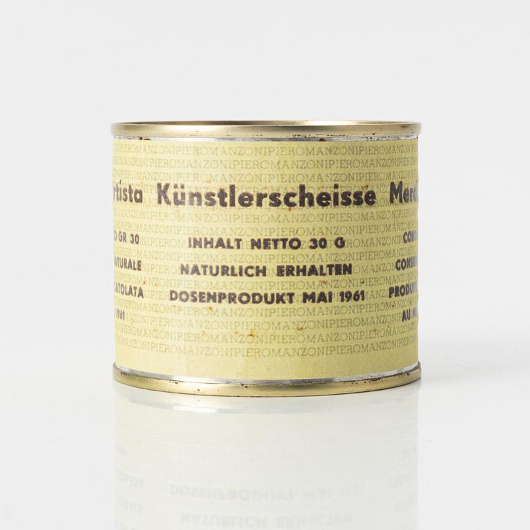 Piero Manzoni, skulptur, "Artist's Shit", utgiven av Piero Manzoni Foundation, Italien, 2013.