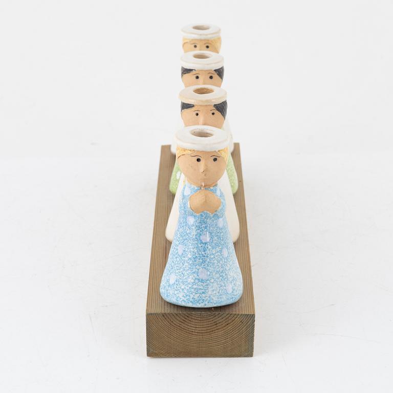 Lisa Larson, adventssljusstake, K-studion Gustavsberg.