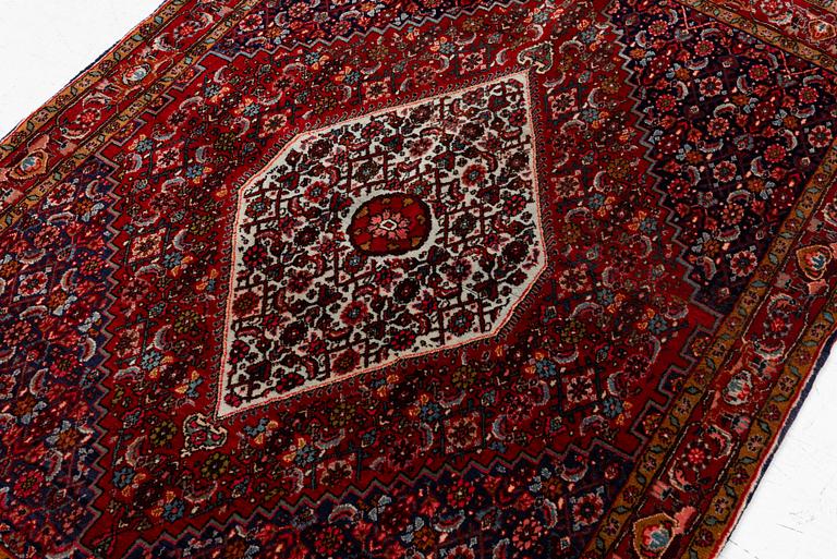 Rug, probably antique Bidjar, approx. 165 x 122 cm.