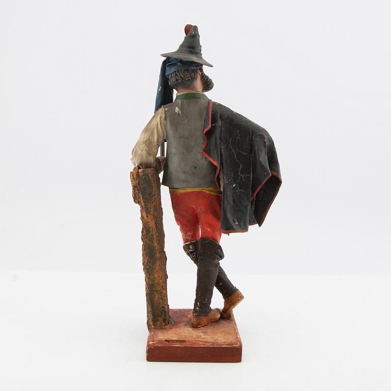 Figuriner ett par Italien omkring 1900.