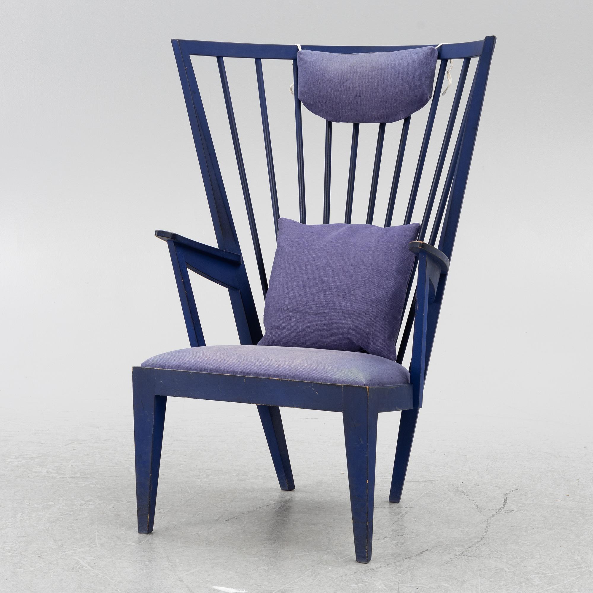 Nirvan Richter, a 'Länstolen' armchair, Norrgavel.