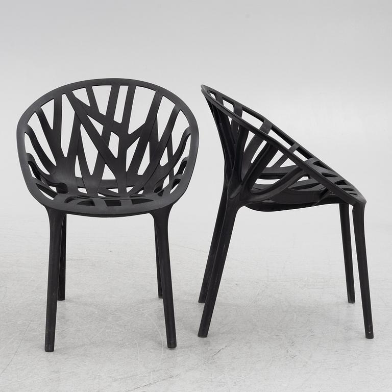 Ronan & Erwan Bouroullec, armchairs, 4 pcs, "Vegetale Chair", Vitra.