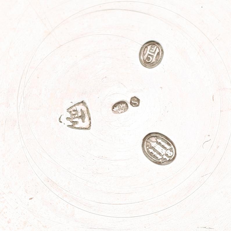 KAFFESERVIS, 3 delar, silver, Danmark 1918. Vikt ca 851 gram.