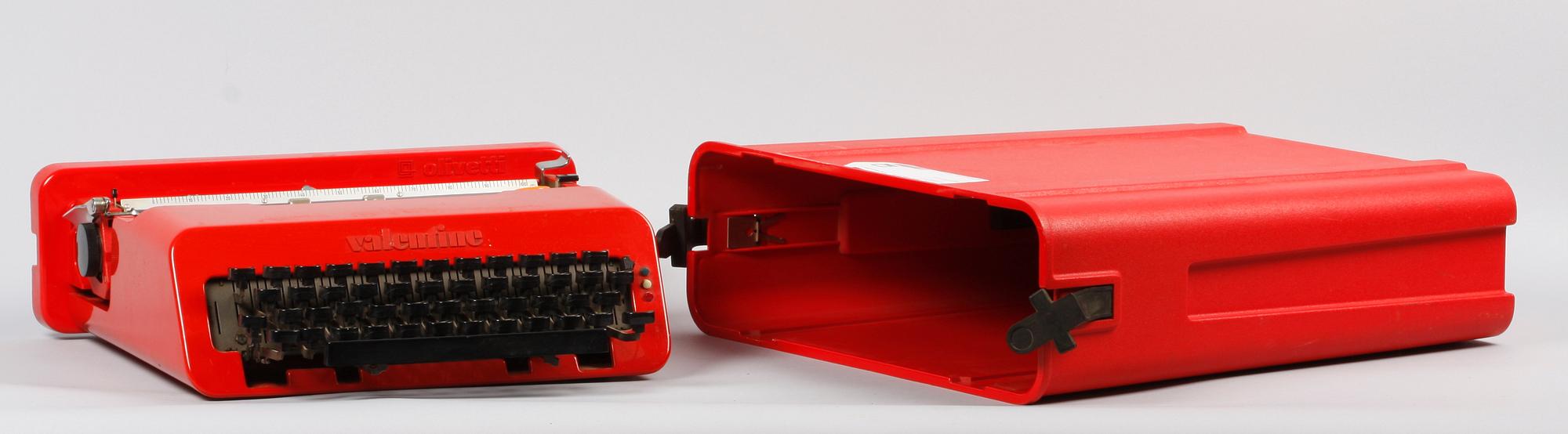 SKRIVMASKIN, "Valentine" Olivetti.