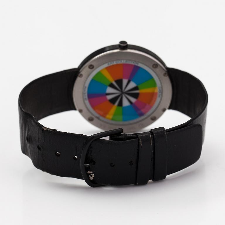 Omega, Art collection, Max Bill, wristwatch, 40 mm.