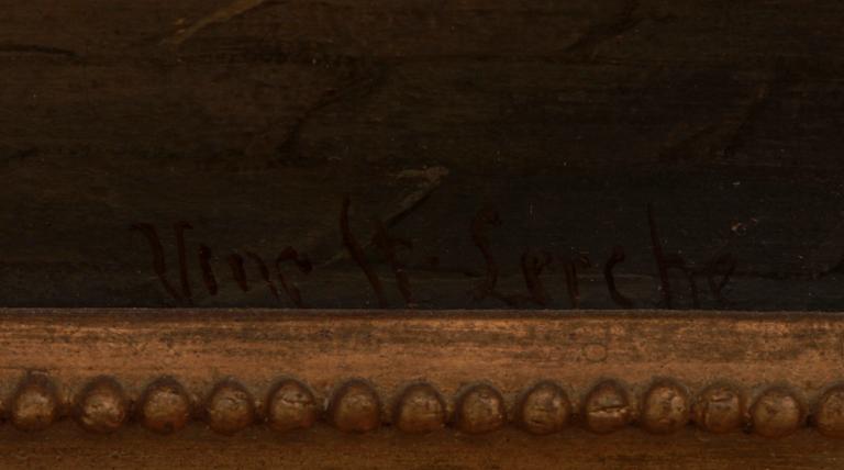 VINCENT STOLTENBERG-LERCHE, olja på duk, sign.