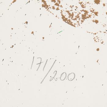 FERNANDEZ ARMAN, serigraph in colors, signed and numbered 171/200.