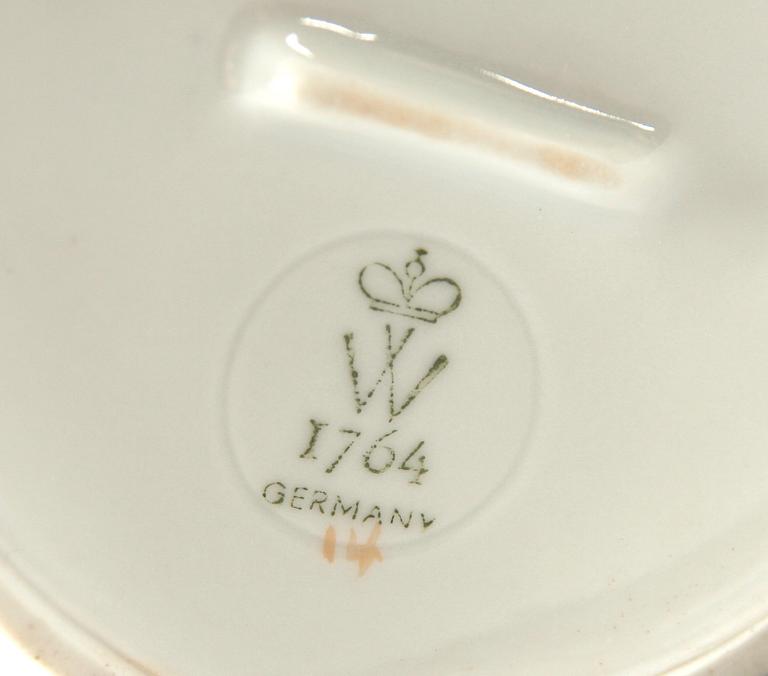 FIGURIN, porslin, Wallendorf, 1900-tal.