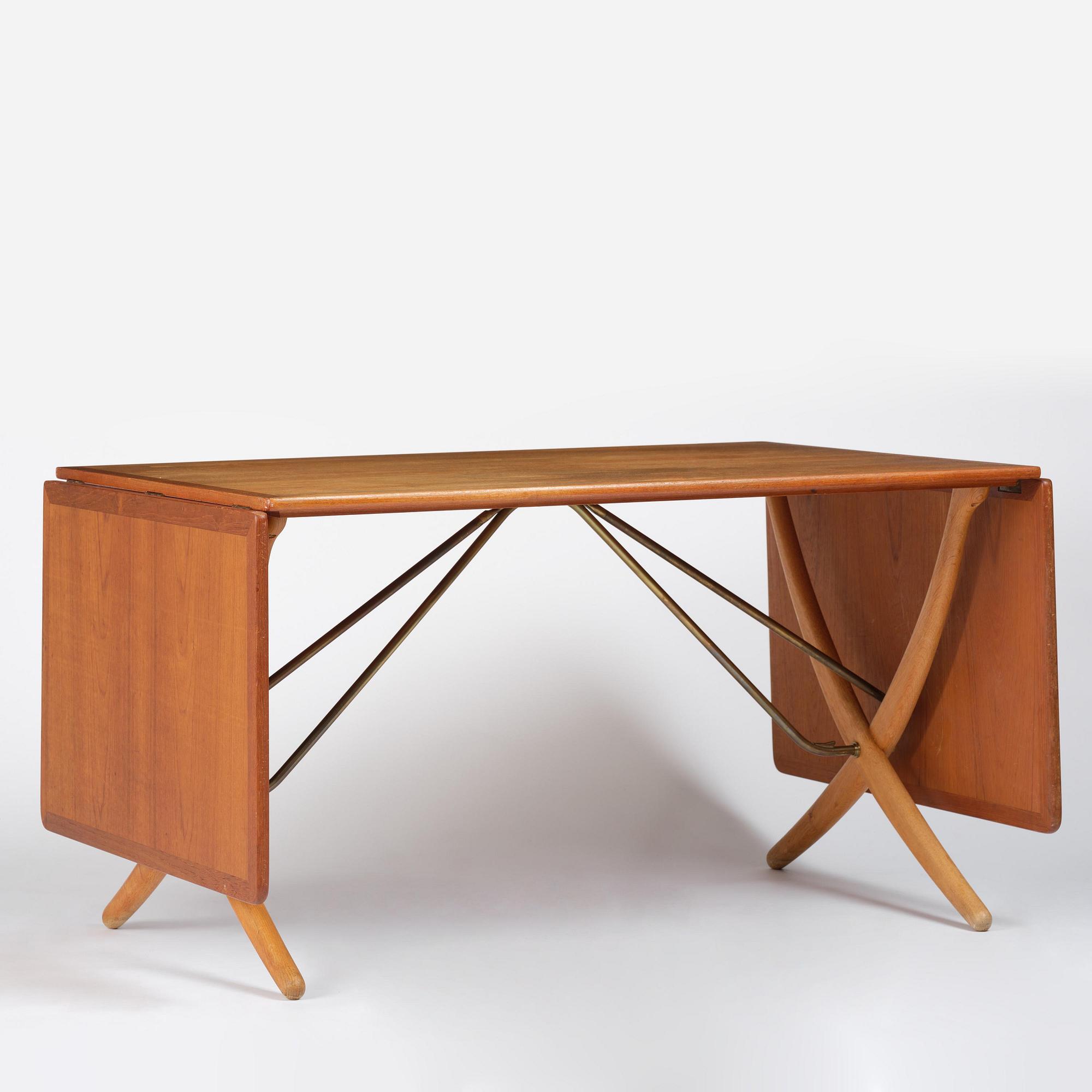 Hans J. Wegner, a dining table model "AT-304", Andreas Tuck, Denmark, 1960s.