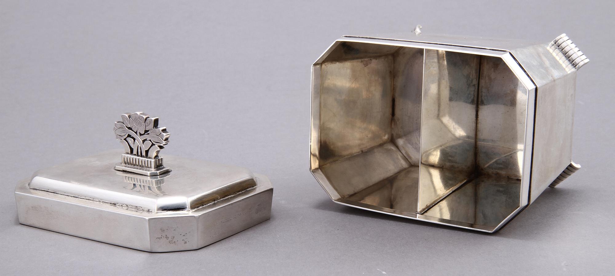 SKRIN, silver, W A Bolin, Stockholm, 1944. Ca 315 gr.