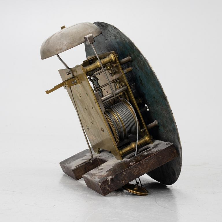 A rococo longcase clock by P. Malm (watchmaker in Stockholm 1766-96).