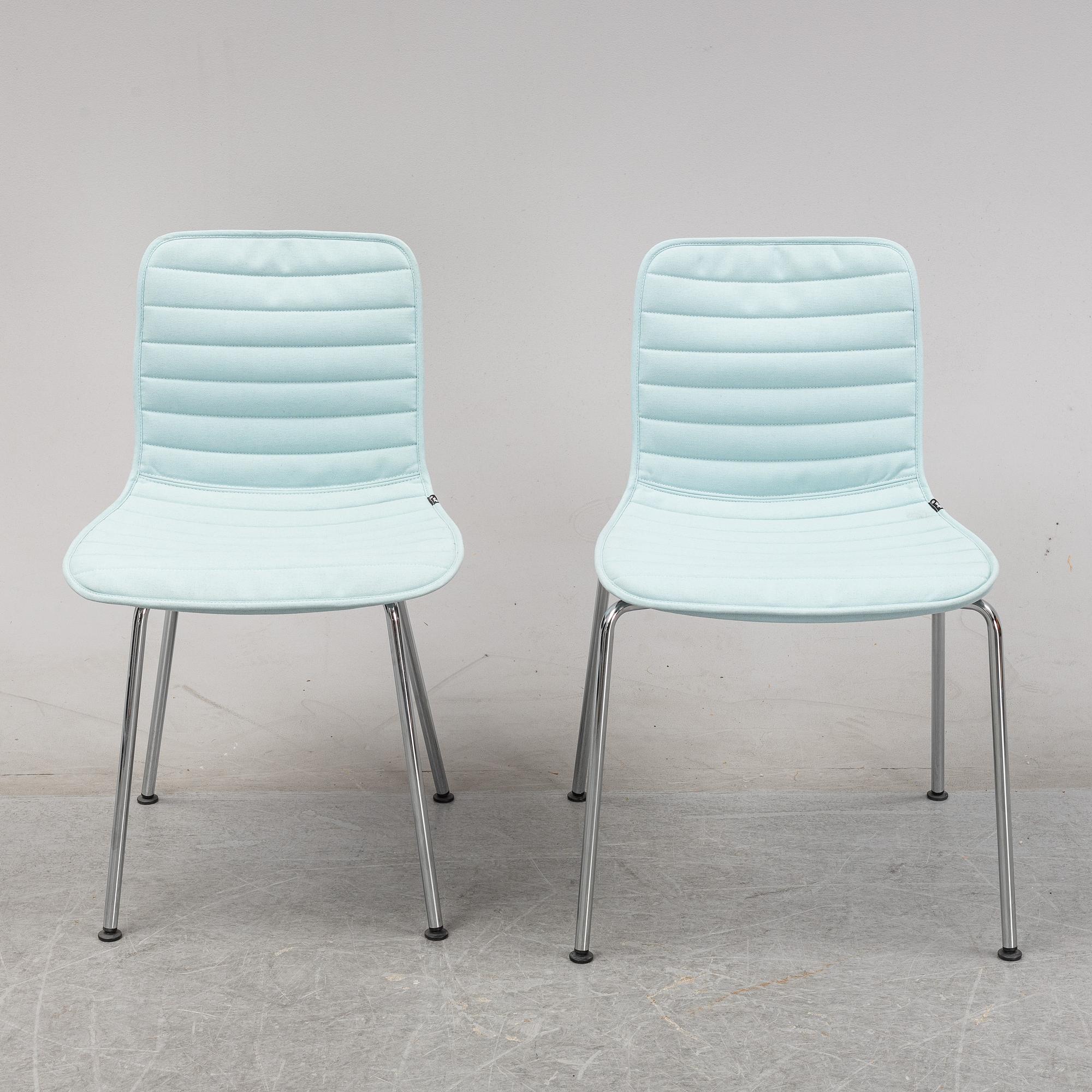 Jasper Morrison, a pair of 'HAL' chairs, Vitra.