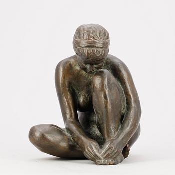 ARNE DURBAN. (Efter) Brons. Skulptur.