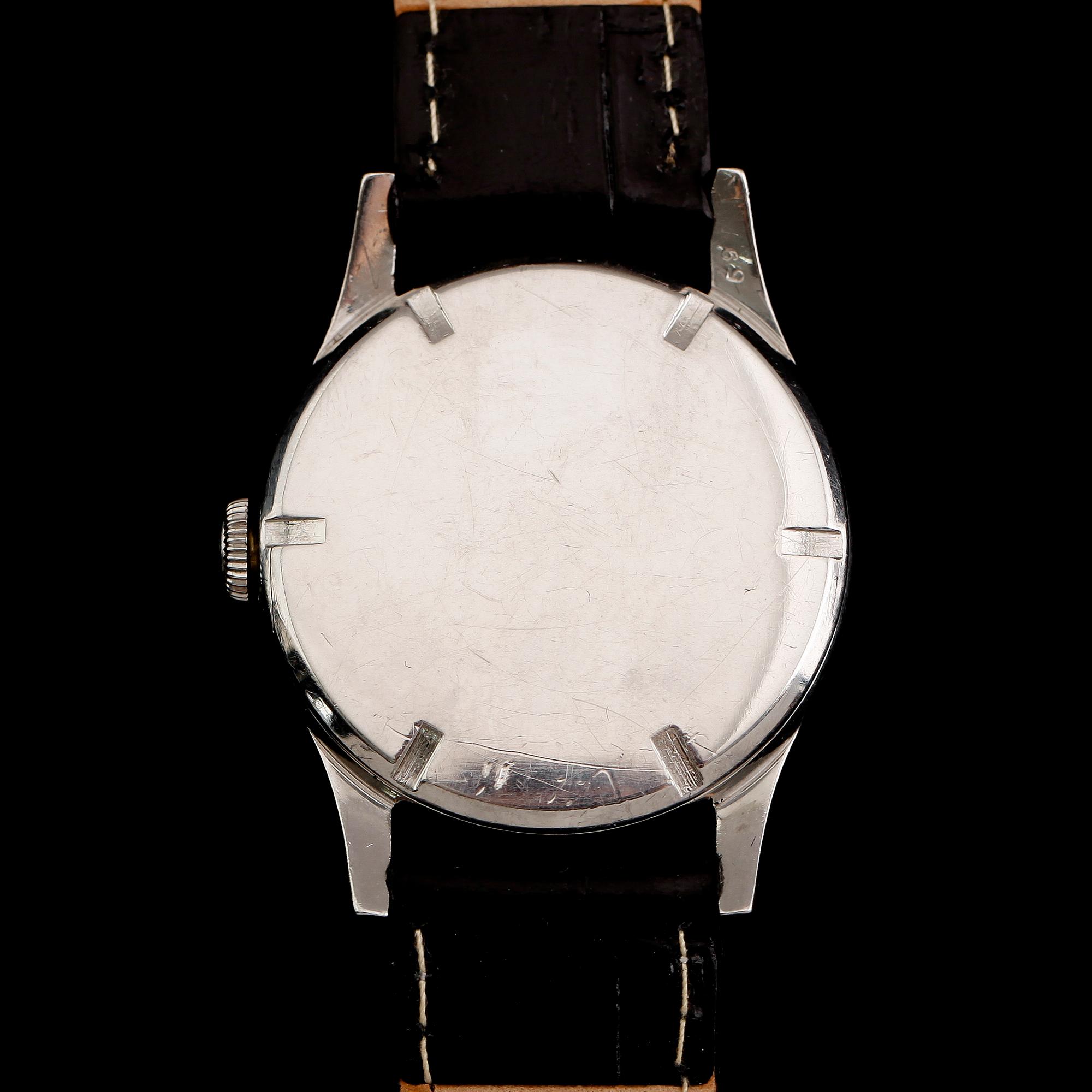 ARMBANDSUR, stål, Longines, 1900-talets mitt.
