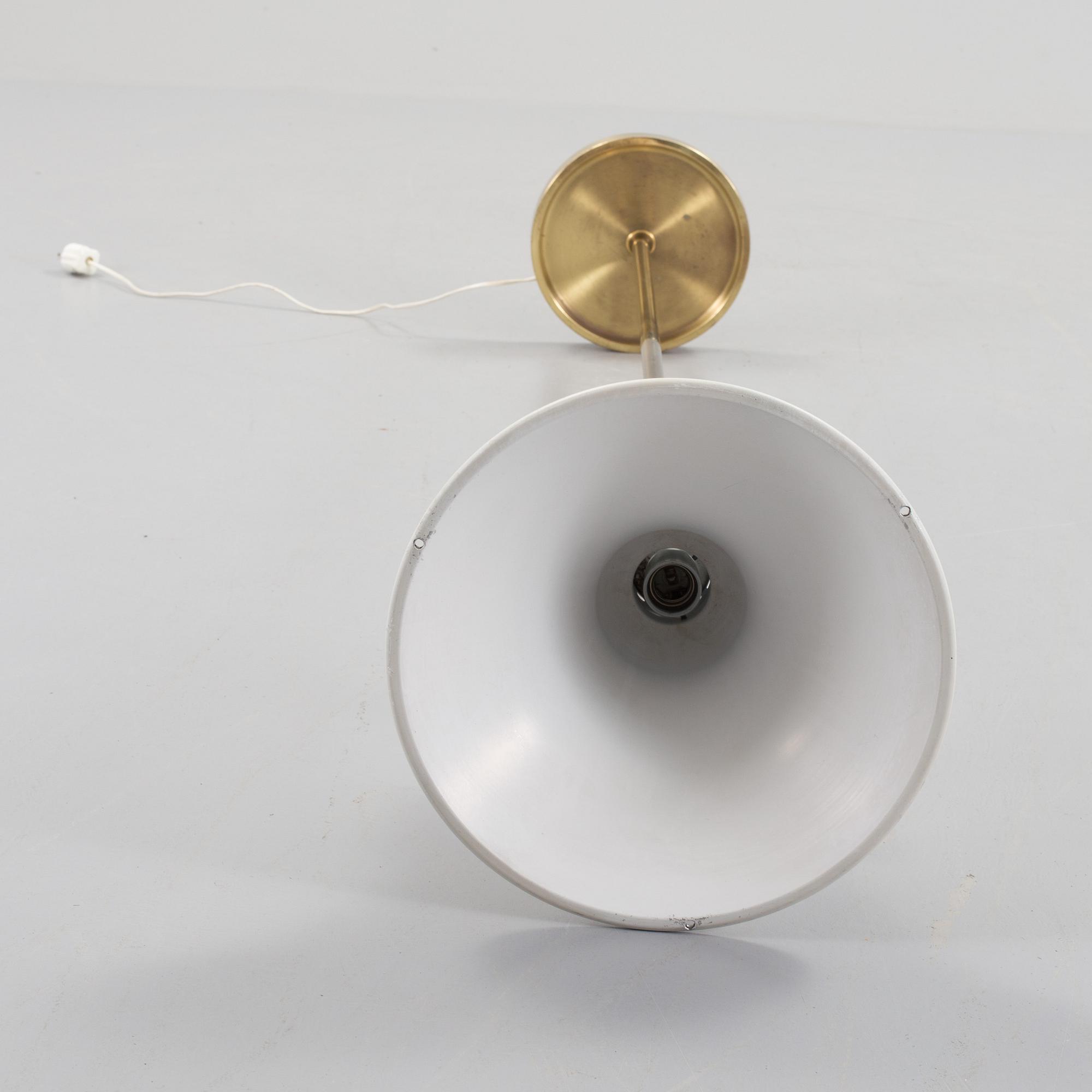 GOLVLAMPA, mässing, Fagerhults belysning, 1900-talets mitt.